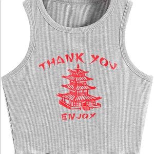 Crop top never been worn